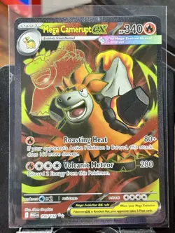 Mega Camerupt ex - Pokemon TCG - Mega Evolution - 156/132 - ULTRA RARE ~ NM - Image 2
