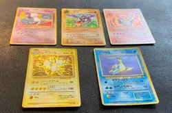 Pokemon Set Fossil Complete ONLY Rare Holo Japanese - Image 4
