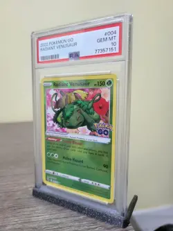 Radiant Venusaur Psa 10 ENG 004/078 Pokemon Go foil - Image 3