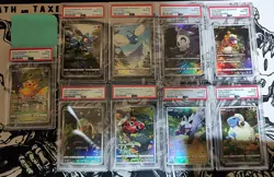 Pokemon Pikachu Japanese God-Pack AR S12a VSTAR 205/172 PSA 10S Sequential Nos. - Image 1