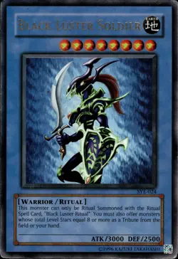 Black Luster Soldier - Ultra Rare SYE-024 - HP - YuGiOh - Image 1