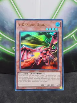 Yugioh Y-Dragon Head LCKC-EN006 Ultra Rare NM - Image 1