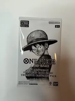 One Piece Card Game 3rd Anniversary Treasure Campaign Promo Pack Sealed - Image 1