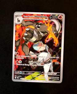 Pokemon Card TCG - Team Rocket's Houndoom 191/182 - Destined Rivals - IR - NM ⭐ - Image 1