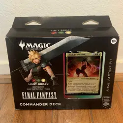 Magic the Gathering Final Fantasy Commander Deck FF7 (Limit Break) - Image 1