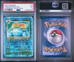 Pokemon TCG 2002 Legendary Collection - Venusaur 18/110 Reverse Holo PSA 5 EX - Image 5