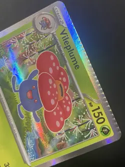 Vileplume 003/094 Me02: Phantasmal Flames Holo (Crimp Error) Pokemon Card - Image 3