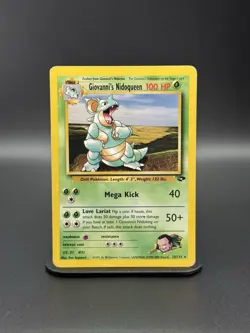 (HP) Giovanni's Nidoqueen 23/132 Gym Challenge Vintage Pokemon WoTc - Image 1