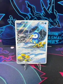 Pokemon TCG - Piplup 98/94 - Illustration Rare - Phantasmal Flames - NM - Image 1