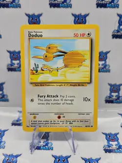 Pokemon Doduo Base Set 48/102 LP - Image 1