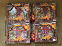 Lot Of 4x One Piece Sealed Boxes Illustration Box Vol 5 - Image 1