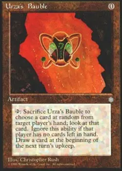 MTG magic cards 1x Urza's Bauble Ice Age Moderate Play, English - Image 1