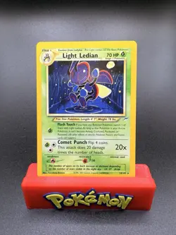 Light Ledian 24/105 - RARE - Neo Destiny - VINTAGE WOTC POKEMON CARD - NM - Image 1