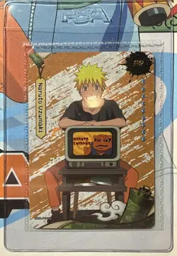 PSA Magazine x Kayou Exclusive NARUTO UZUMAKI PROMO CARD and Magazine Base Cover - Image 2