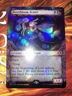 Bitterbloom Bearer (Showcase) Lorwyn Eclipsed Foil - Image 1