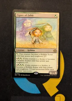 Figure of Fable Rare ECL 224 Lorwyn Eclipsed MTG - Image 1