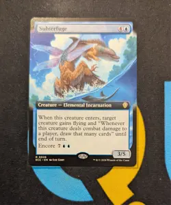 Subterfuge Extended Art Rare ECC 026 Lorwyn Eclipsed Commander MTG - Image 1
