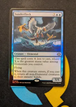 Sunderflock Foil Rare ECL 074 Lorwyn Eclipsed MTG - Image 1