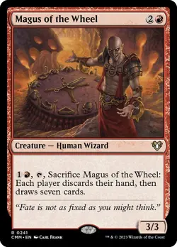 [MTG] Magus of the Wheel (0241) (CMM) NM - Image 1