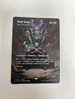 Hugo Kupka- Bruce Talk, Boorish Herder Showcase Foil FF MTG - Image 1