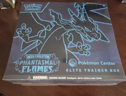 Pokemon Center PHANTASMAL FLAMES Elite Trainer Box ETB - Image 1