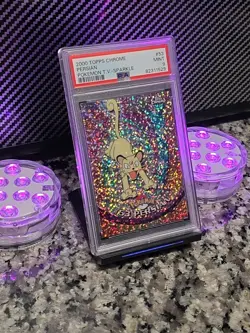 Persian SPARKLE Topps Chrome Pokemon T.V. #53 PSA 9 MINT Pokemon TCG 2000 RARE🔥 - Image 3