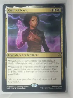 MTG Planeswalker x9 Kaya cards all rare or better 5 planswalker lot - Image 3