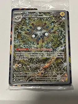 SEALED Magneton SVP 159 Promo Pokemon Card w/Dividers - Image 1