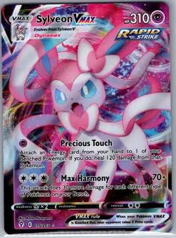 Sylveon VMAX 075/203 SWSH07: Evolving Skies - Pokemon Card - NM - Image 1
