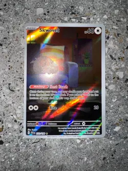 Pokemon TCG Cards Skwovet 222/198 Scarlet & Violet Illustration Rare NM-M - Image 3