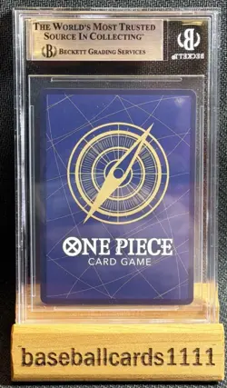 Sabo (Store Treasure Cup 2025) One Piece Promotion Card OP-PR OP13-120 BGS 9 P2 - Image 2