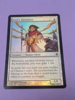MTG Magic: Rise of the Eldrazi: Soul's Attendant Foil #44/248 Common - LP - Image 1