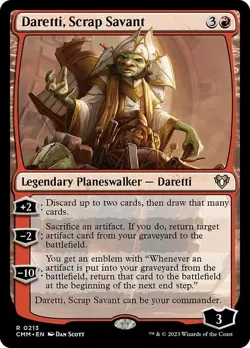 [MTG] Daretti, Scrap Savant (0213) (CMM) NM - Image 1