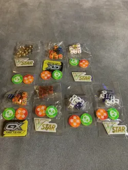 Pokemon Dice Lot #3 Markers Health Tokens Sword And Shield 7 Sets New Sealed - Image 1