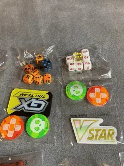 Pokemon Dice Lot #3 Markers Health Tokens Sword And Shield 7 Sets New Sealed - Image 3