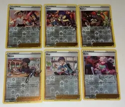 Pokemon TCG Crown Zenith Signed Trainer Complete Holo SET 6 Nessa Bea Hop - Image 1