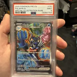 Palafin Ex 151/131 PSA 9 MINT 2025 Pokemon PRE EN Special Illustration Rare #151 - Image 1