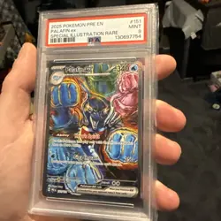 Palafin Ex 151/131 PSA 9 MINT 2025 Pokemon PRE EN Special Illustration Rare #151 - Image 3