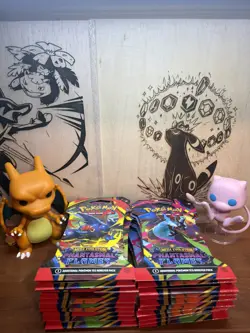 Pokemon TCG Phantasmal Flames Sleeved Booster Pack Lot X20- Factory Sealed - Image 1