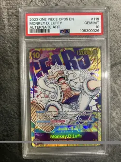 Monkey.D.Luffy (119) (Alternate Art) OP05-119 Awakening of the New Era Foil - Image 1