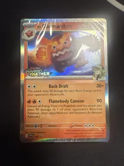 SEALED Pokemon TCG N's Darmanitan Journey Together Prerelease 40-Card Deck - Image 1