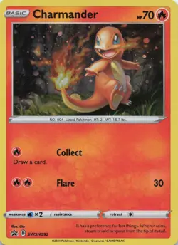 Charmander - Promo SWSH: Sword & Shield Promo Cards SWSH092 NM - Image 1