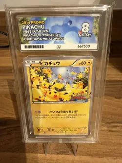 Pikachu Outbreak Promo Card 069/Xy-p 070/Xy-p sequential set Ace 10- 8 psa - Image 5