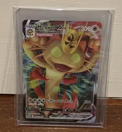 Meowth VMAX SWSH005 SWSH: Sword & Shield Promo Cards Holo - Image 1
