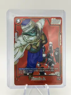 (Piccolo Jr) FB06-113 Alt Art SB01 Dragon Ball Super card Manga Red Fusion World - Image 1