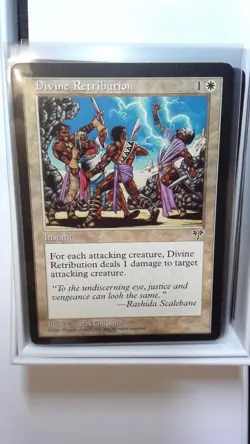 1x Divine Retribution - NM - Mirage - SPARROW MAGIC mtg - Image 1