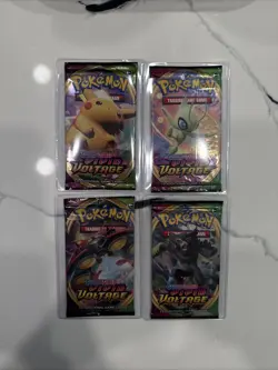 Pokemon Vivid Voltage Booster Packs Factory Sealed Full Art Set Lot Of 4 - Image 1