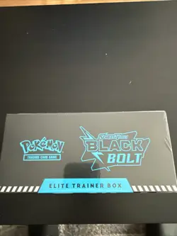 Pokemon TCG Black Bolt ETB Elite Trainer Box Factory Sealed Scarlet Violet - Image 5
