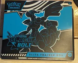 Pokemon TCG: Scarlet & Violet Black Bolt Elite Trainer Box ETB - Factory Sealed - Image 1