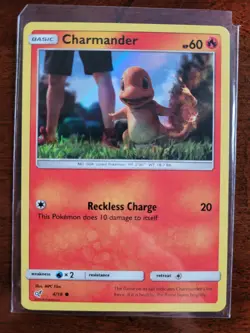Charmander 4/18 - Detective Pikachu - Pokemon TCG Holo - Image 1